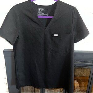 Black" Figs Scrub Top